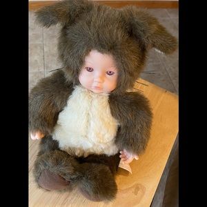 Anne Geddes Baby Squirrel Doll